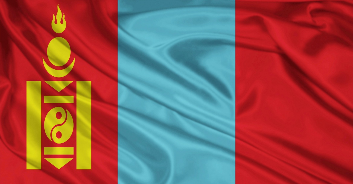 پرچم کشور مغولستان
